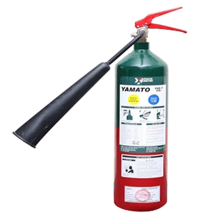 Bình chữa cháy khí CO2 Yamato Protec YVC-10 4.6 Kg